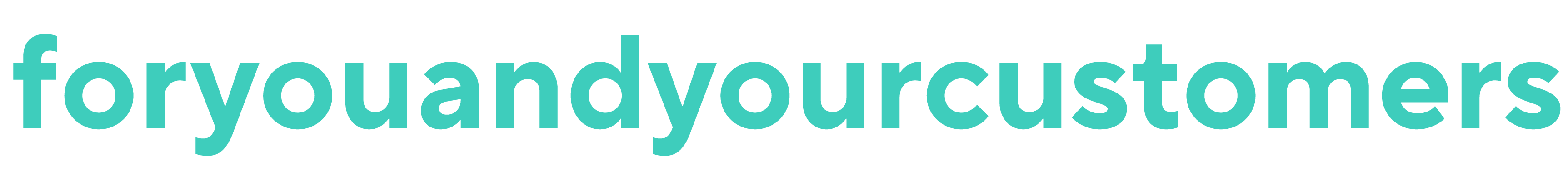Foryouandyourcustomers